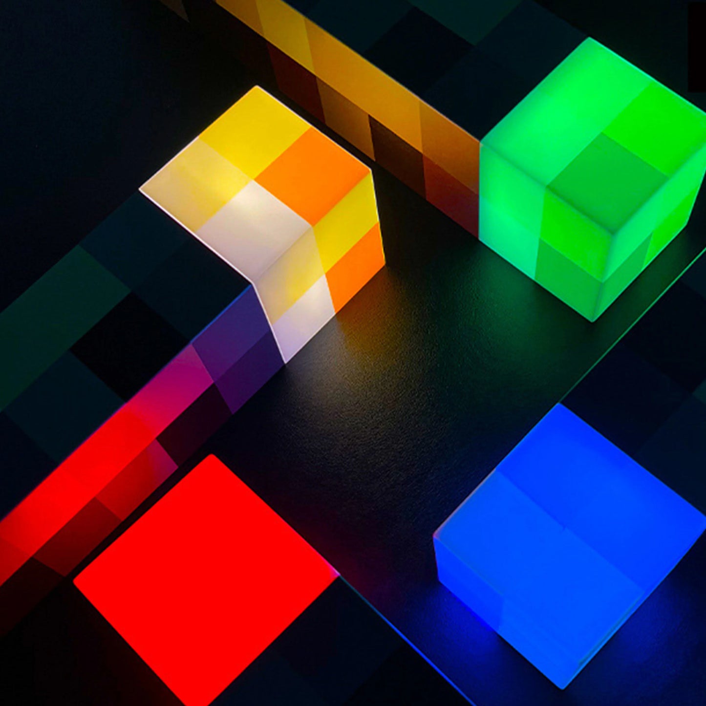 Minecraft sword night light decoration colour changer sword game peripheral gift model table lamp gift for children