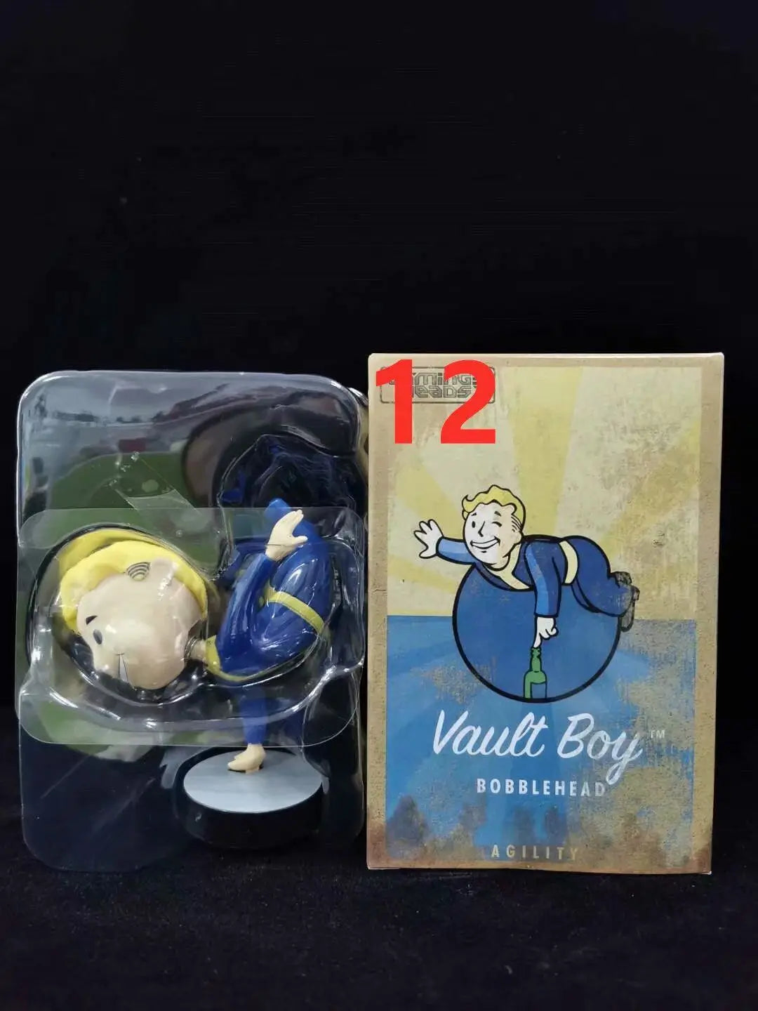 Fallout 4 Vault Boy Generation 7 Dolls Game Action Figure Shaking Cartoon Statue Collectible Toy Ornament Model Kids Toys Gift