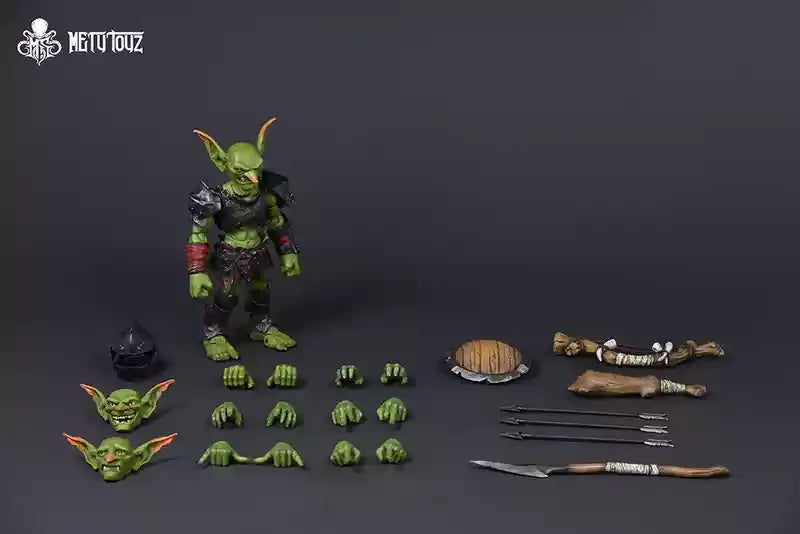Pre-Sale Metytoyz Goblin Adventure Team Warrior Action Figure Movable Joint Trendy Toy World Of Warcraft Game Merch Collectibles