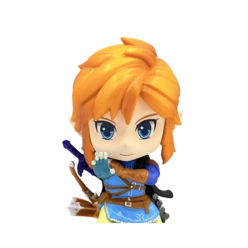 Cartoon Animation Around The Legend of Zelda Q Version of The Sword of Tears in The Sky Model Ornaments Boxed Hand-made.