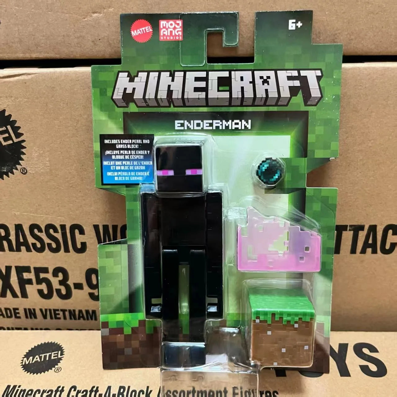 Original Minecraft Game Character Collection Movie Series Same Style Action Figure Model Interactive Toy Boy Birthday Gift