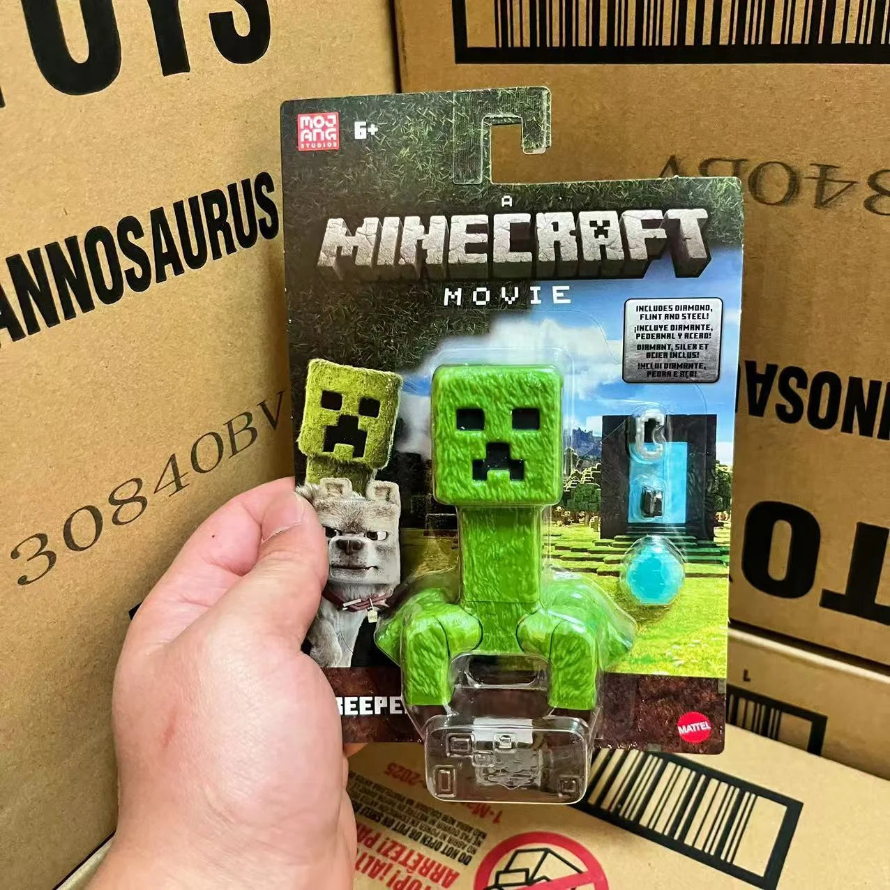 Original Minecraft Game Character Collection Movie Series Same Style Action Figure Model Interactive Toy Boy Birthday Gift