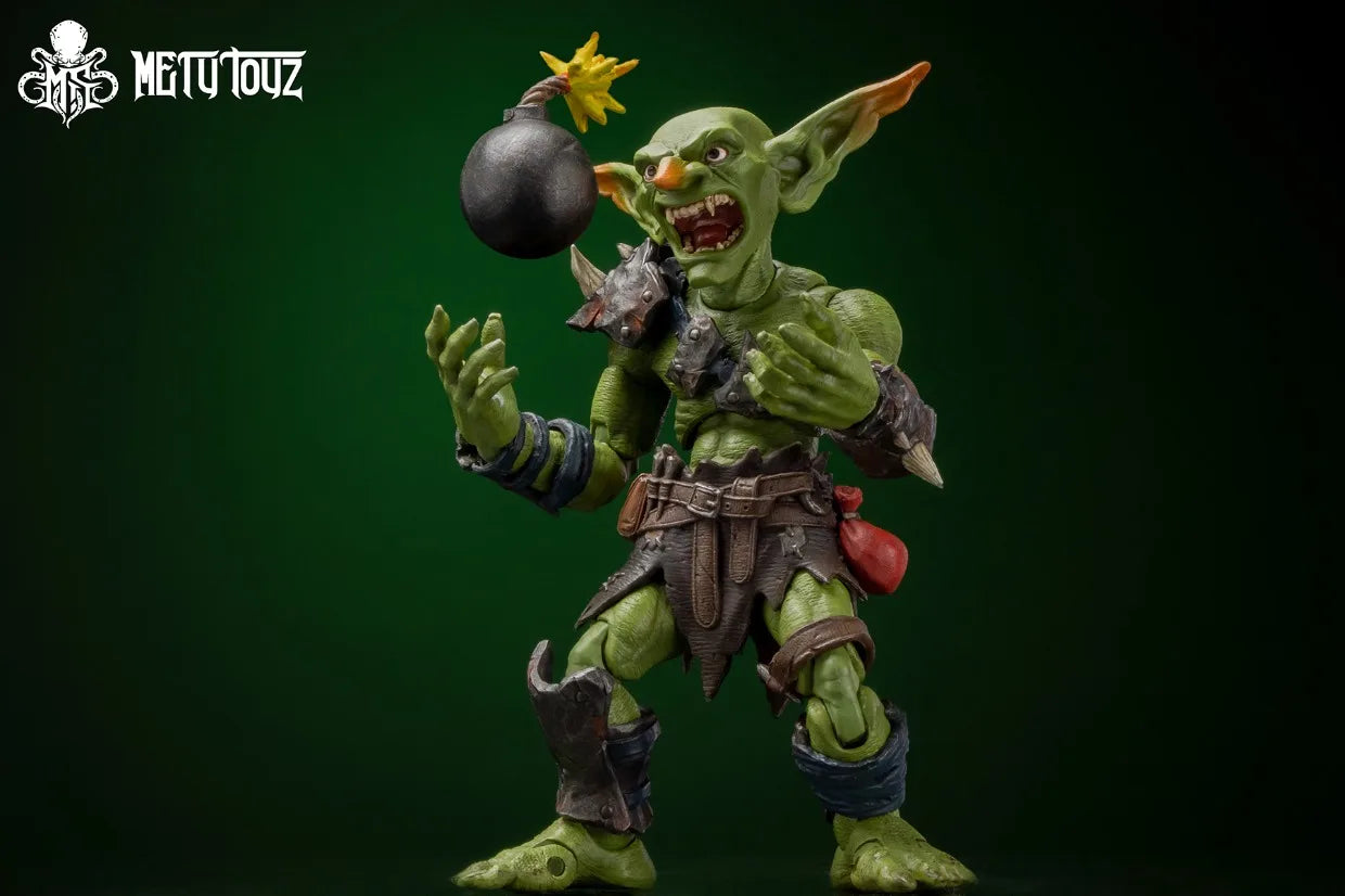 Pre-Sale Metytoyz Goblin Adventure Team Warrior Action Figure Movable Joint Trendy Toy World Of Warcraft Game Merch Collectibles