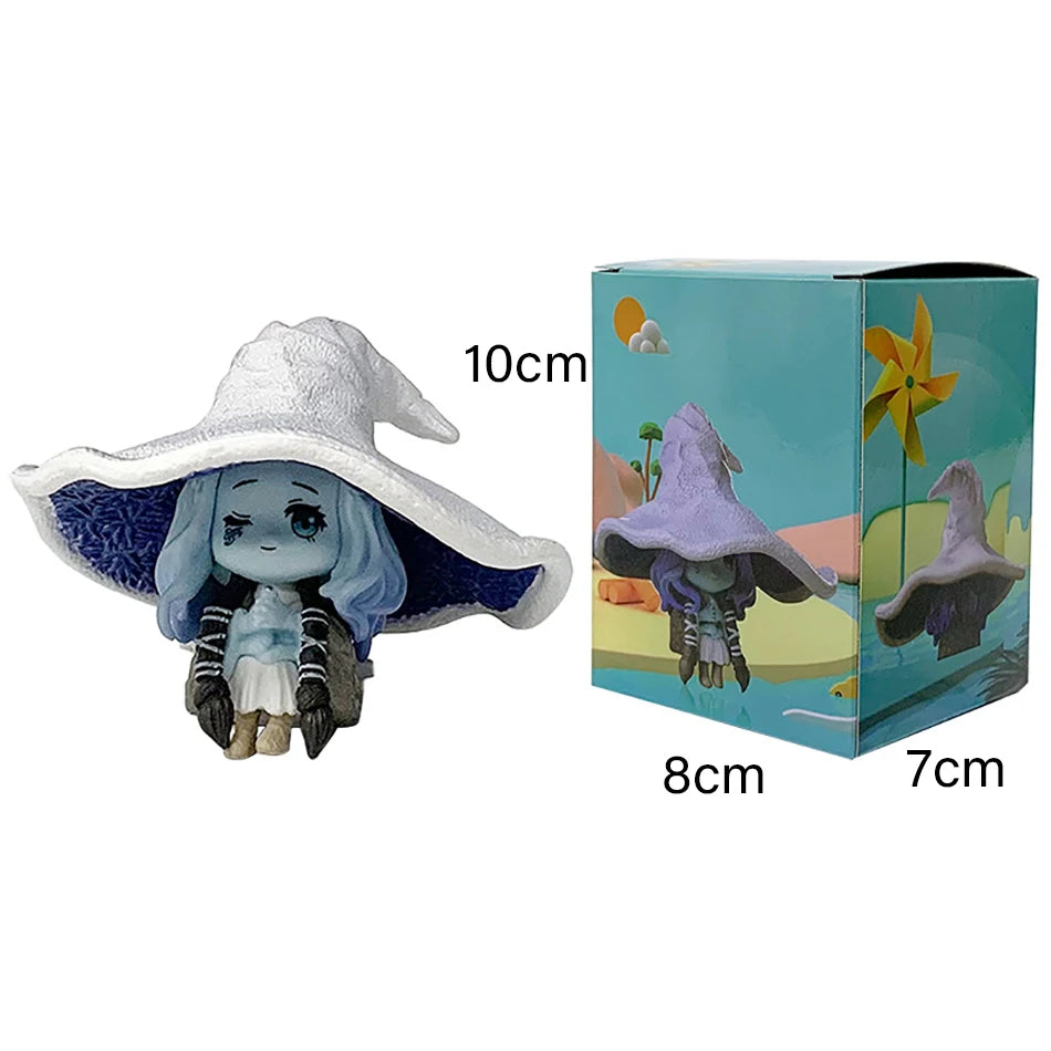 New Elden Ring Gaming Q Version Mini Ranni Cat Melina Malenia The Half-Wolf Action Figure Lani Magic Ornaments PVC Dolls