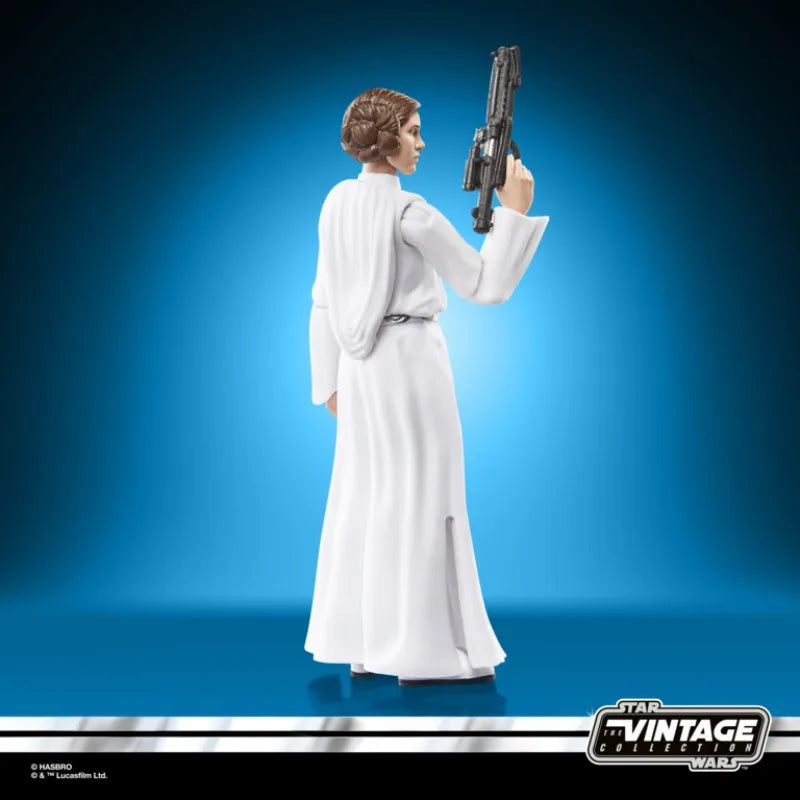 Hasbro Original Star Wars Princess Leia Organa Solo Kenner Action Figure Toys for Boys Girls Gift Collectible Model Ornaments