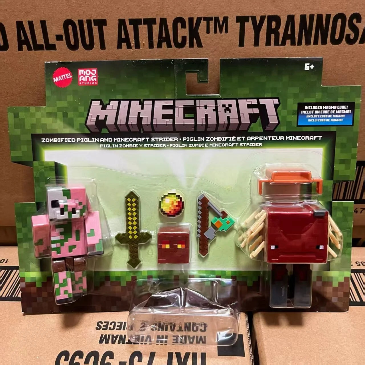 Original Minecraft Game Character Collection Movie Series Same Style Action Figure Model Interactive Toy Boy Birthday Gift