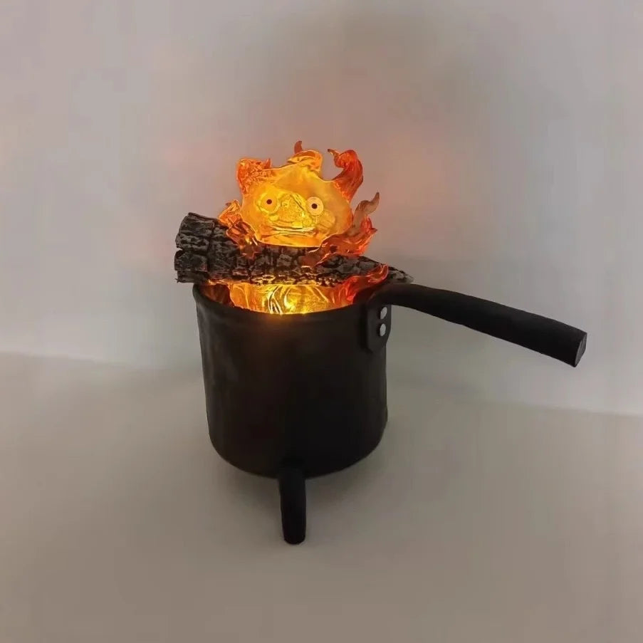 Flame Resin Figurine Dark Souls Bonfire Ornament Creative Desktop Decoration Anime Game Inspired Gift For Home Shelf Display