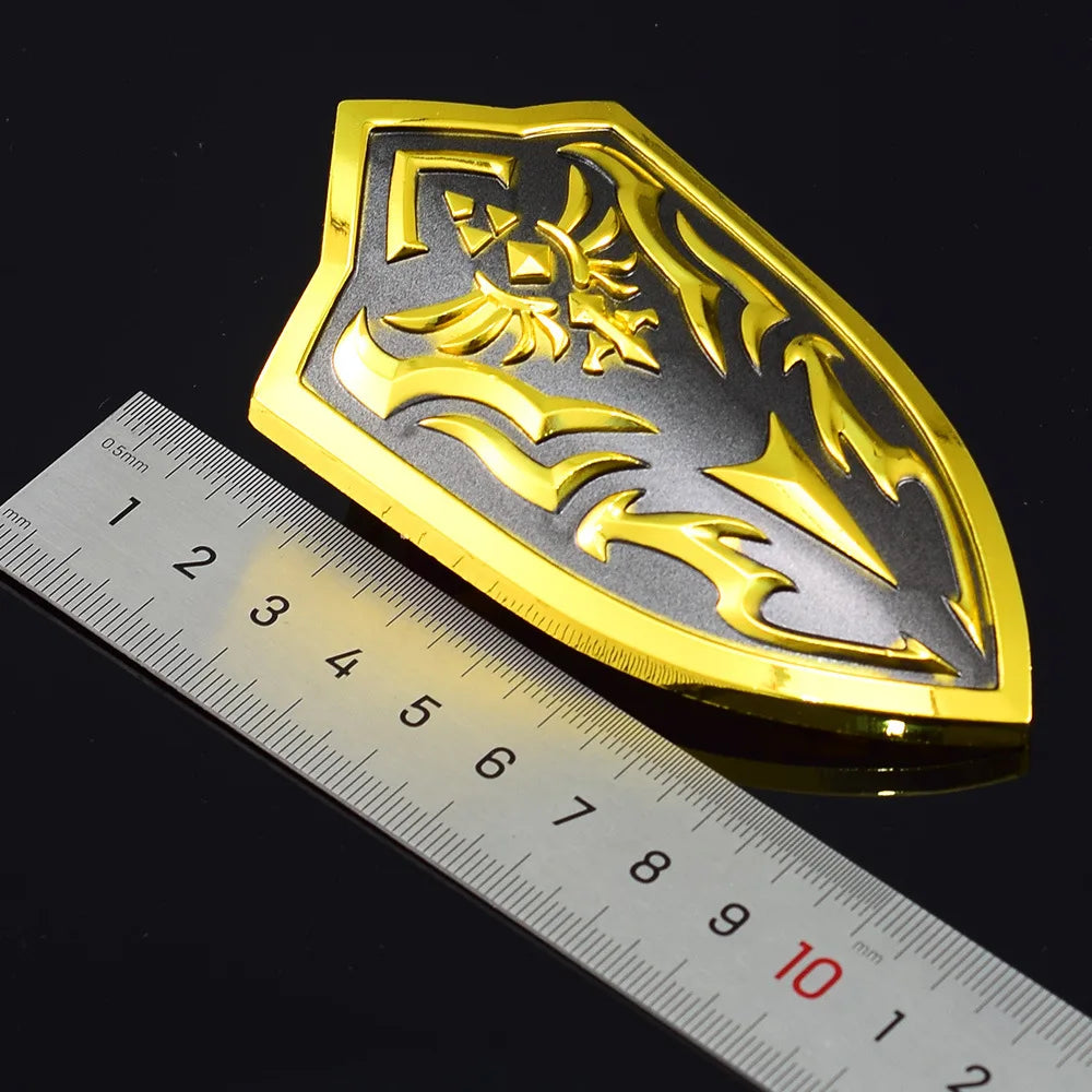 9.5cm/3.74in Zeldaa Kingdom Tears Sky Sword Guard Shield Royal Clan Weapon Model Craft Decorations Ornaments Collections Desktop