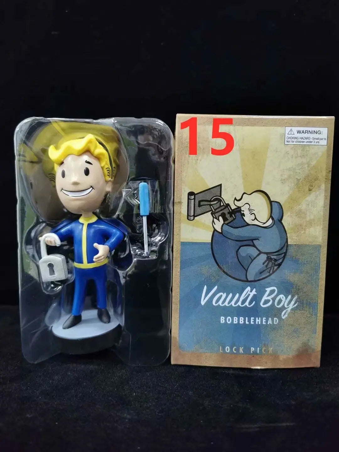 Fallout 4 Vault Boy Generation 7 Dolls Game Action Figure Shaking Cartoon Statue Collectible Toy Ornament Model Kids Toys Gift