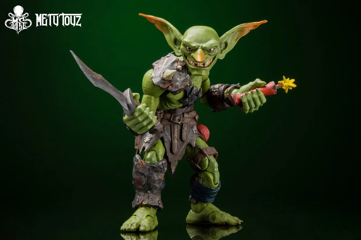 Pre-Sale Metytoyz Goblin Adventure Team Warrior Action Figure Movable Joint Trendy Toy World Of Warcraft Game Merch Collectibles