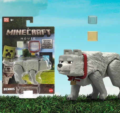 Original Minecraft Game Character Collection Movie Series Same Style Action Figure Model Interactive Toy Boy Birthday Gift
