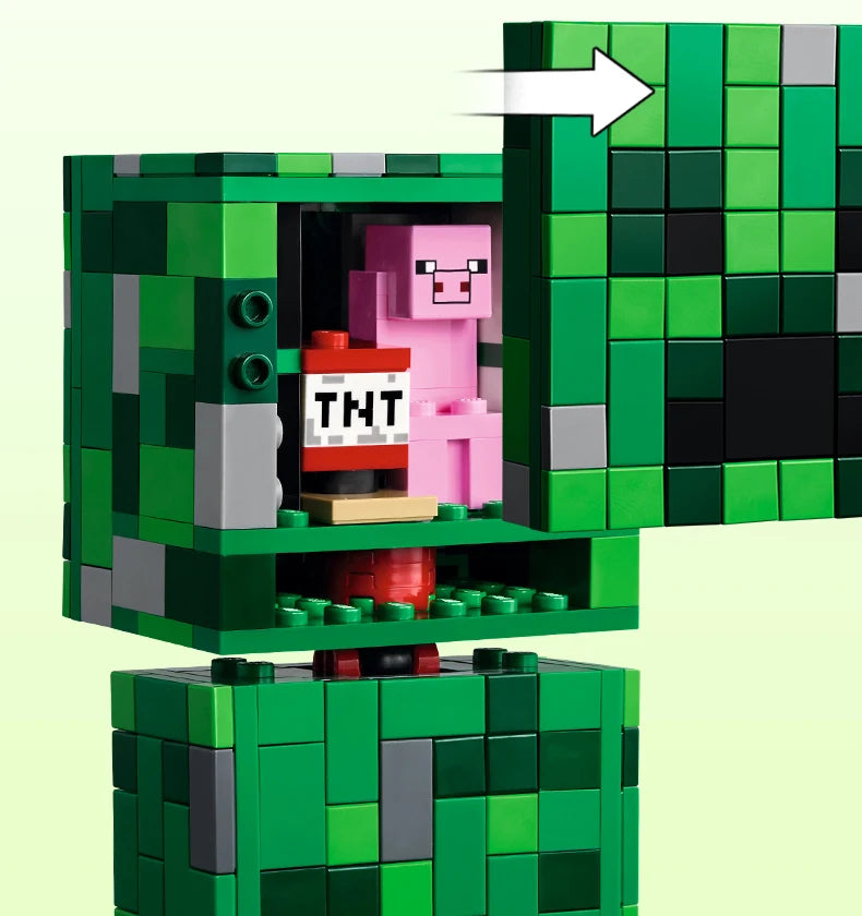 Lego Minecraft 21276 Creeper Children's Day Gift Building Block Toy