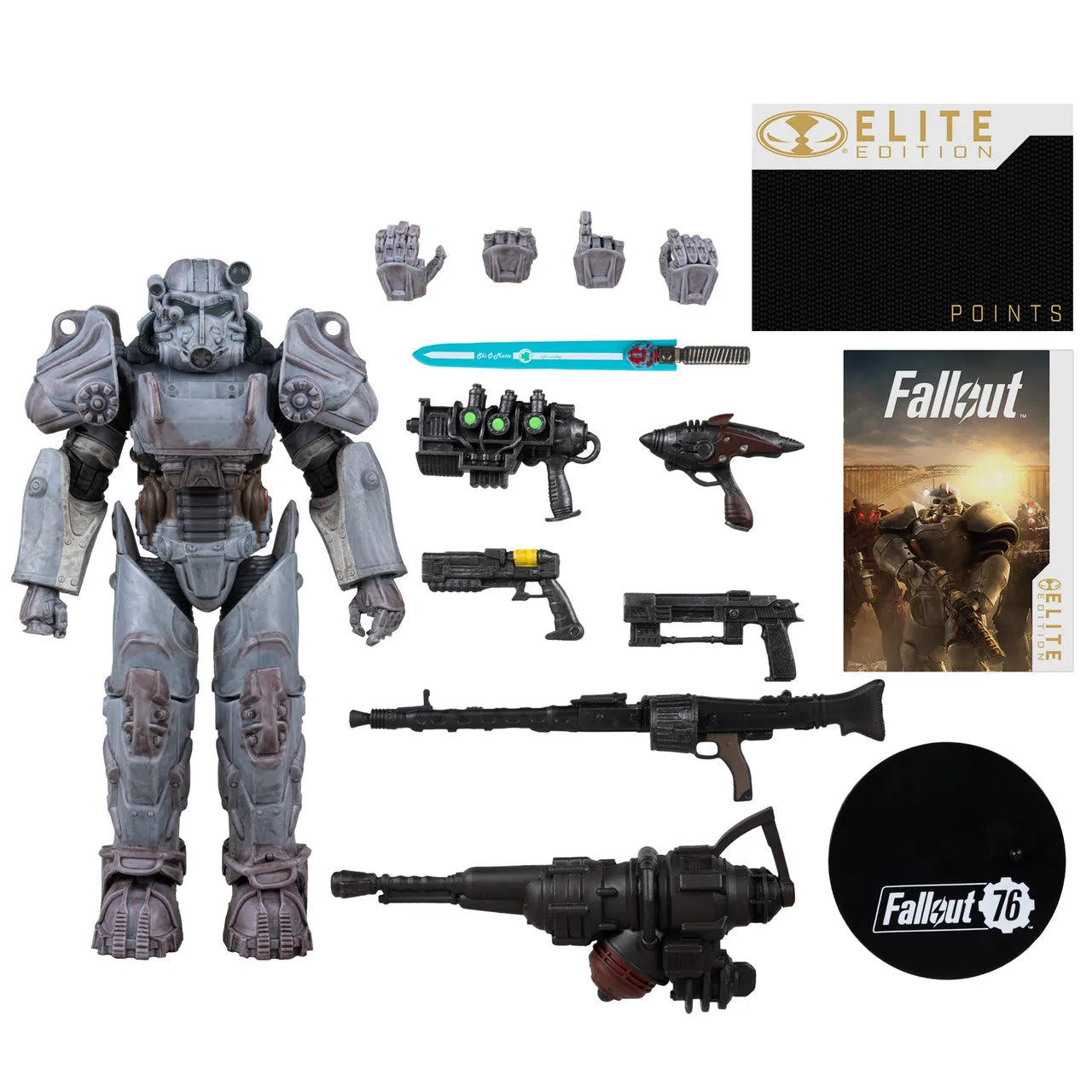 McFarlane Toys FALLOUT 76 T-60 7in Figure McFarlane Elite Edition #2 Model