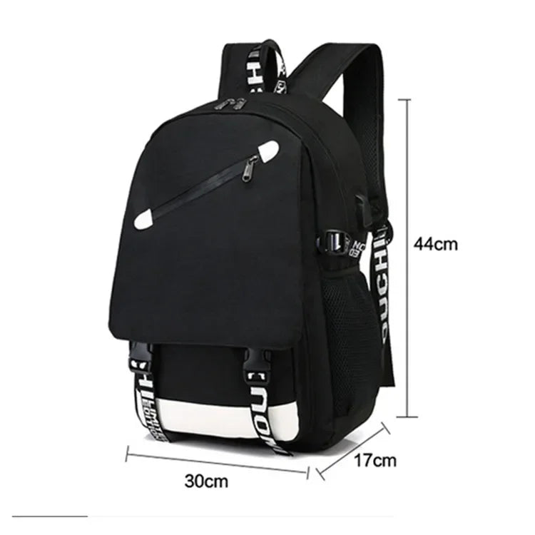 Game Minecraft Waterproof Laptop Backpack Men USB Charging Travel Zombie Creeper Printing Bag Students Adult Birthday Gift Toy