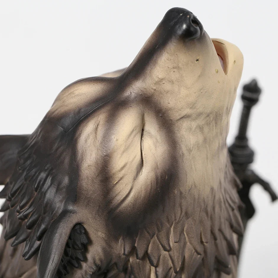 22cm Dark Souls The Great Grey Wolf Sif PVC Collection Model Statue Figure Toy