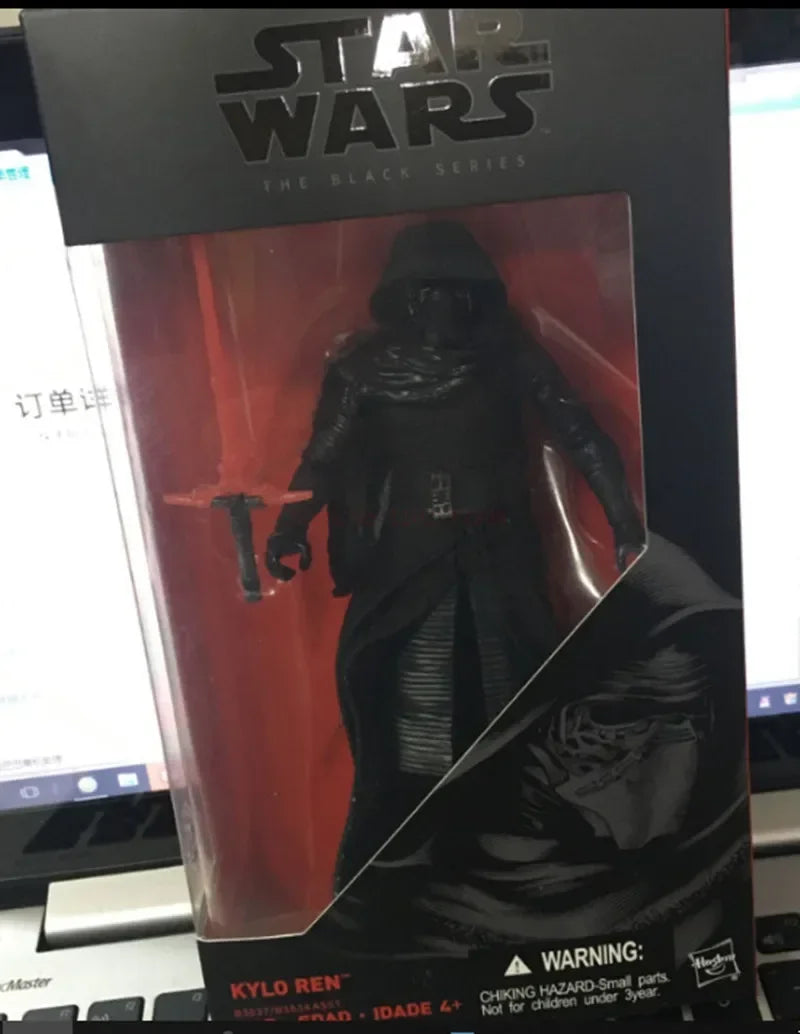 Star Wars Shock Action Figure white Trooper Stormtrooper 6 "Force Awakens Boba Darth Vader Cartoon Model Desktop Ornament Gift
