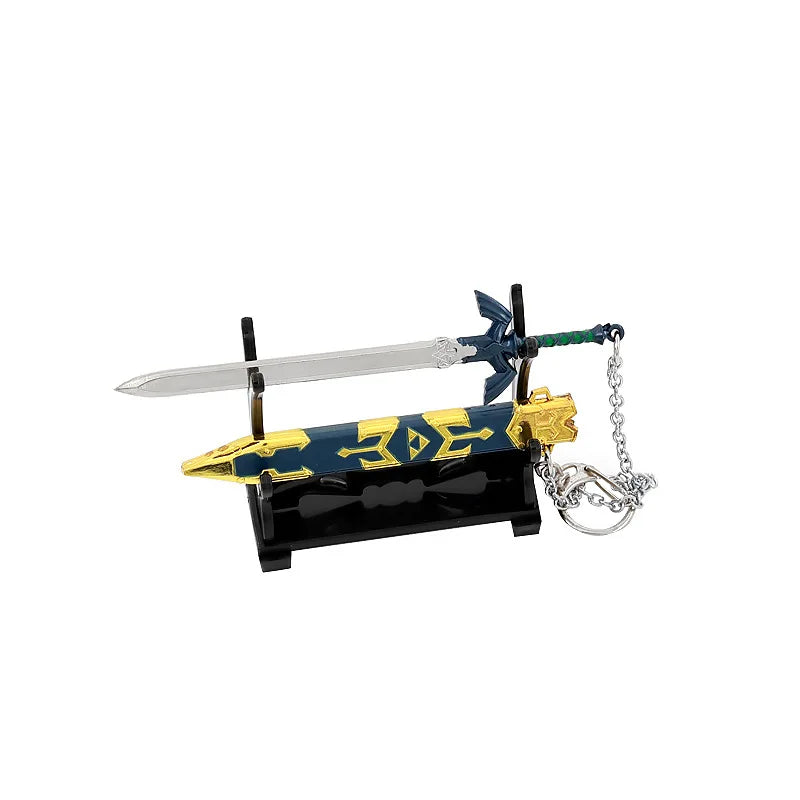The Legend of Zelda Game Merchandise Master Sword12CMFull Metal Craft Ornament with Sheath