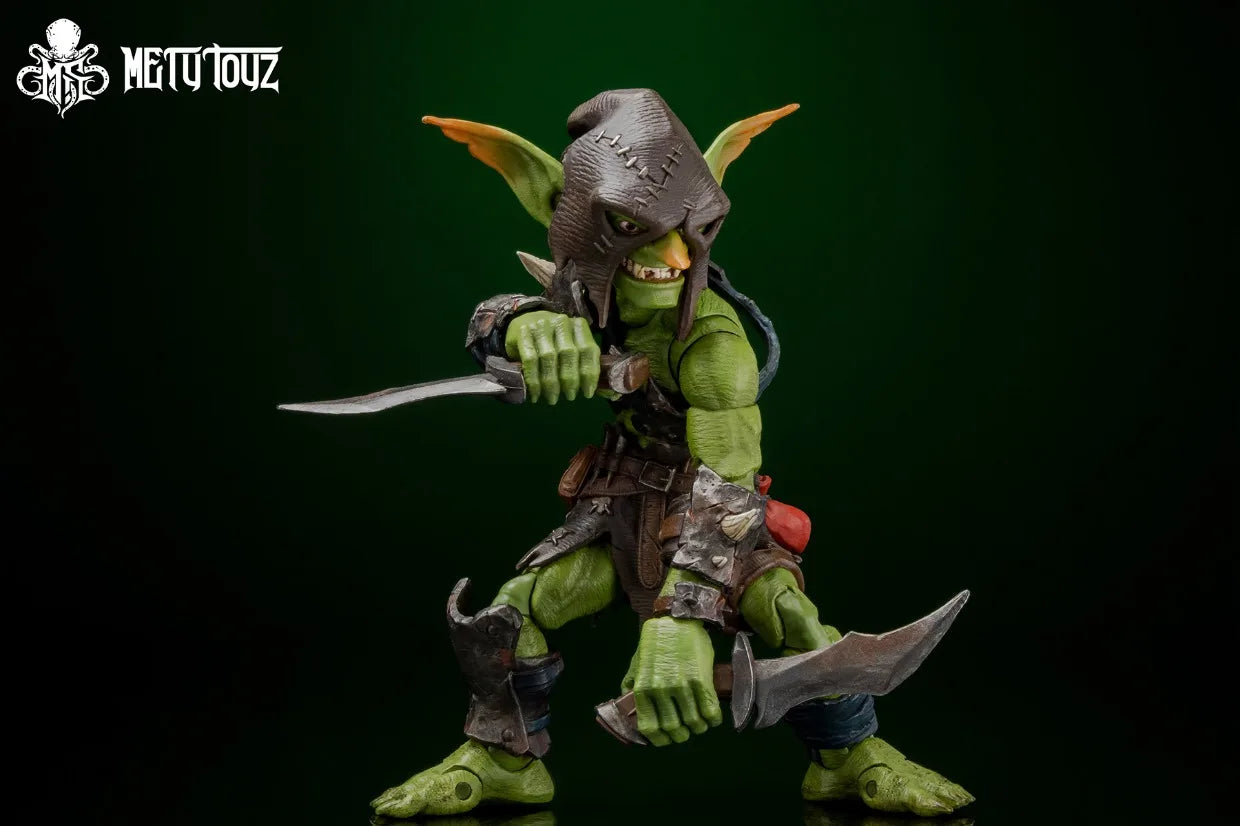 Pre-Sale Metytoyz Goblin Adventure Team Warrior Action Figure Movable Joint Trendy Toy World Of Warcraft Game Merch Collectibles