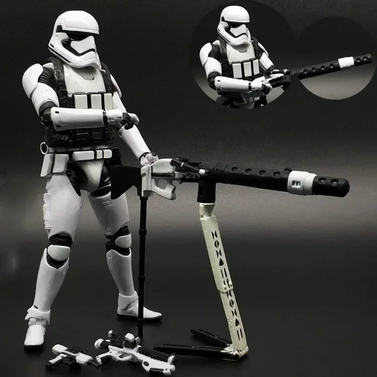 Star Wars Shock Action Figure white Trooper Stormtrooper 6 "Force Awakens Boba Darth Vader Cartoon Model Desktop Ornament Gift