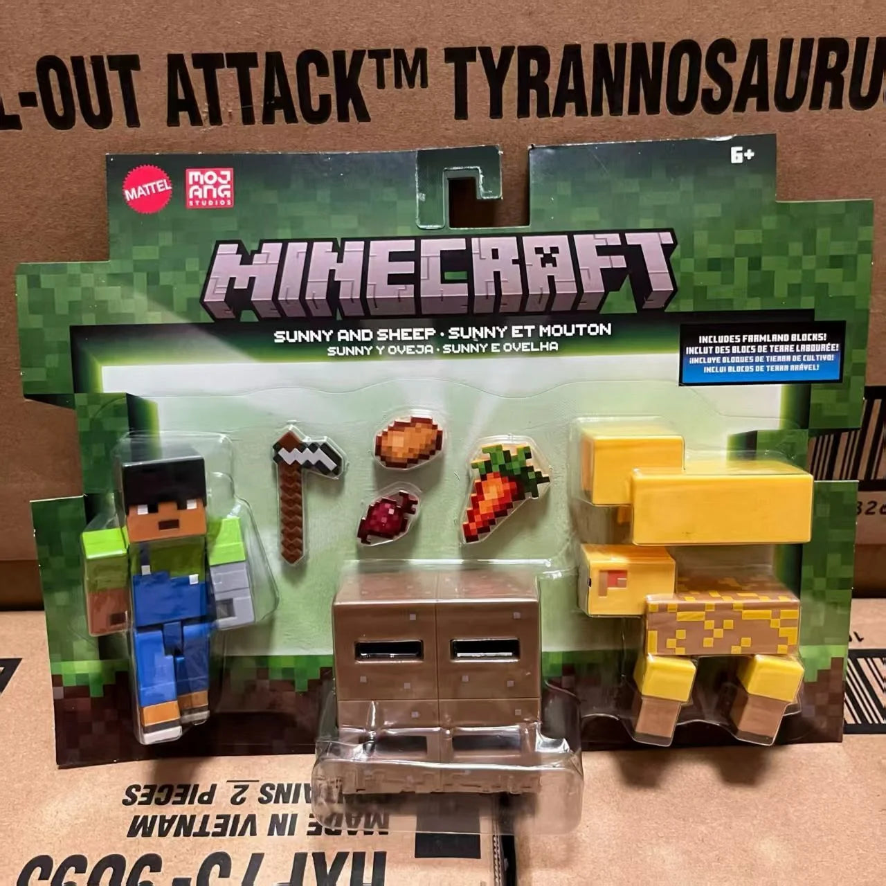Original Minecraft Game Character Collection Movie Series Same Style Action Figure Model Interactive Toy Boy Birthday Gift
