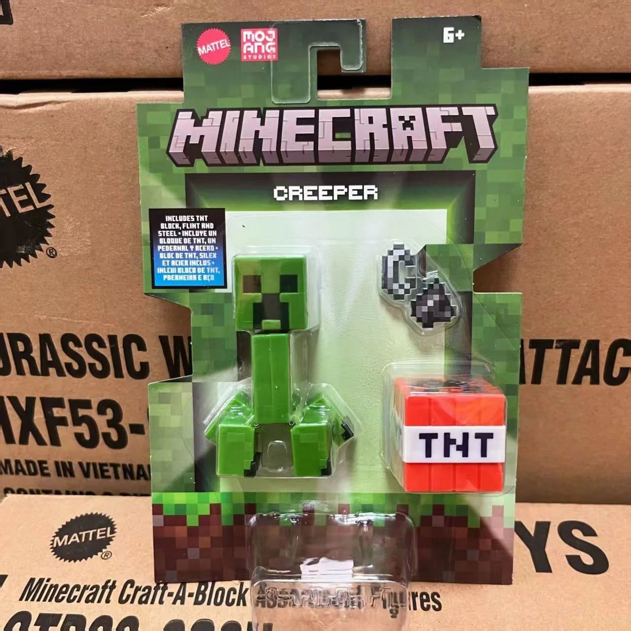 Original Minecraft Game Character Collection Movie Series Same Style Action Figure Model Interactive Toy Boy Birthday Gift
