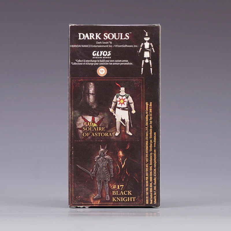 Game Dark Souls Figures Black Knight Artorias Action Figure PVC Movable Collection Solaire of Astora Model Toys for Child's Gift
