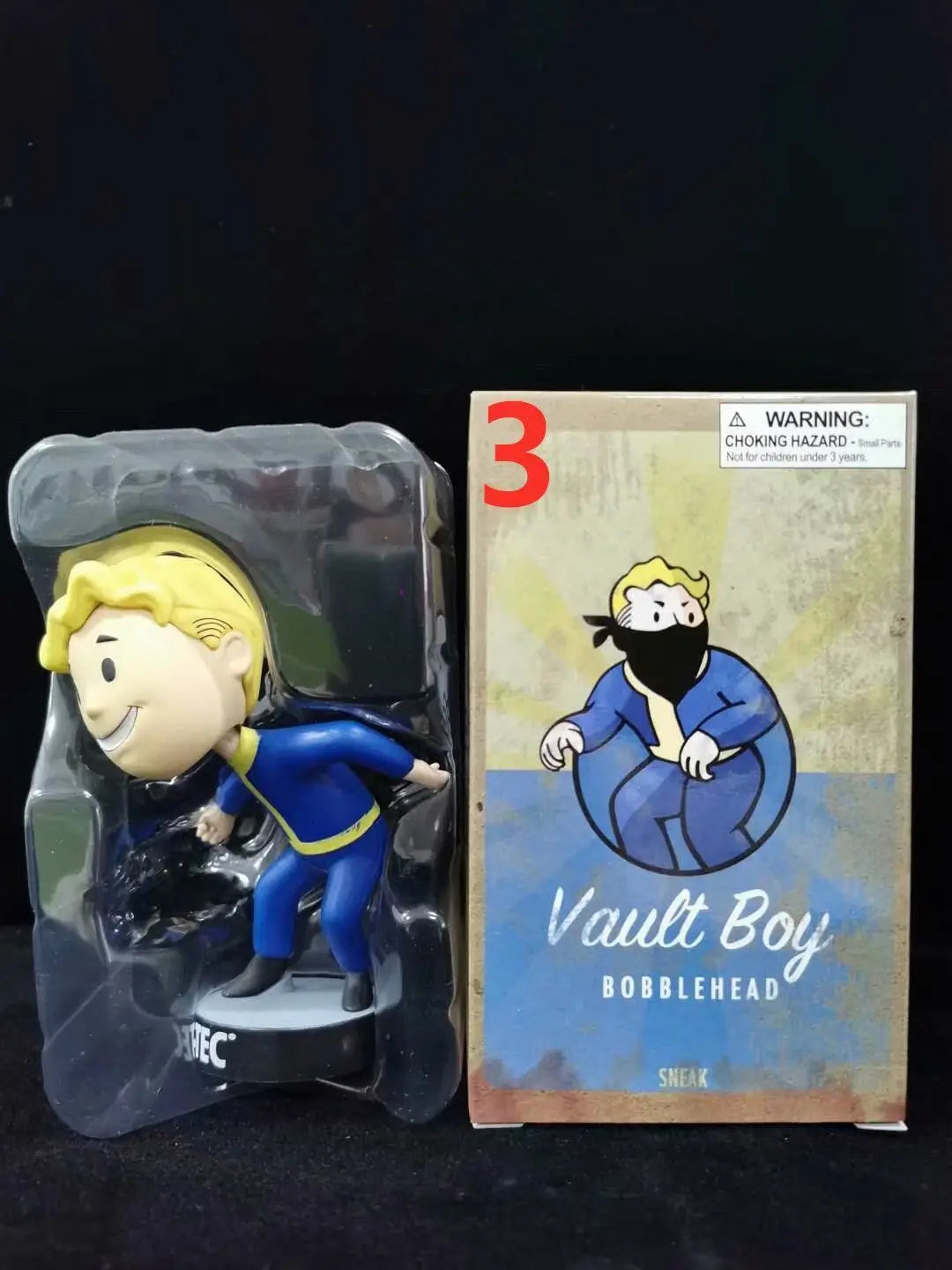 Fallout 4 Vault Boy Generation 7 Dolls Game Action Figure Shaking Cartoon Statue Collectible Toy Ornament Model Kids Toys Gift