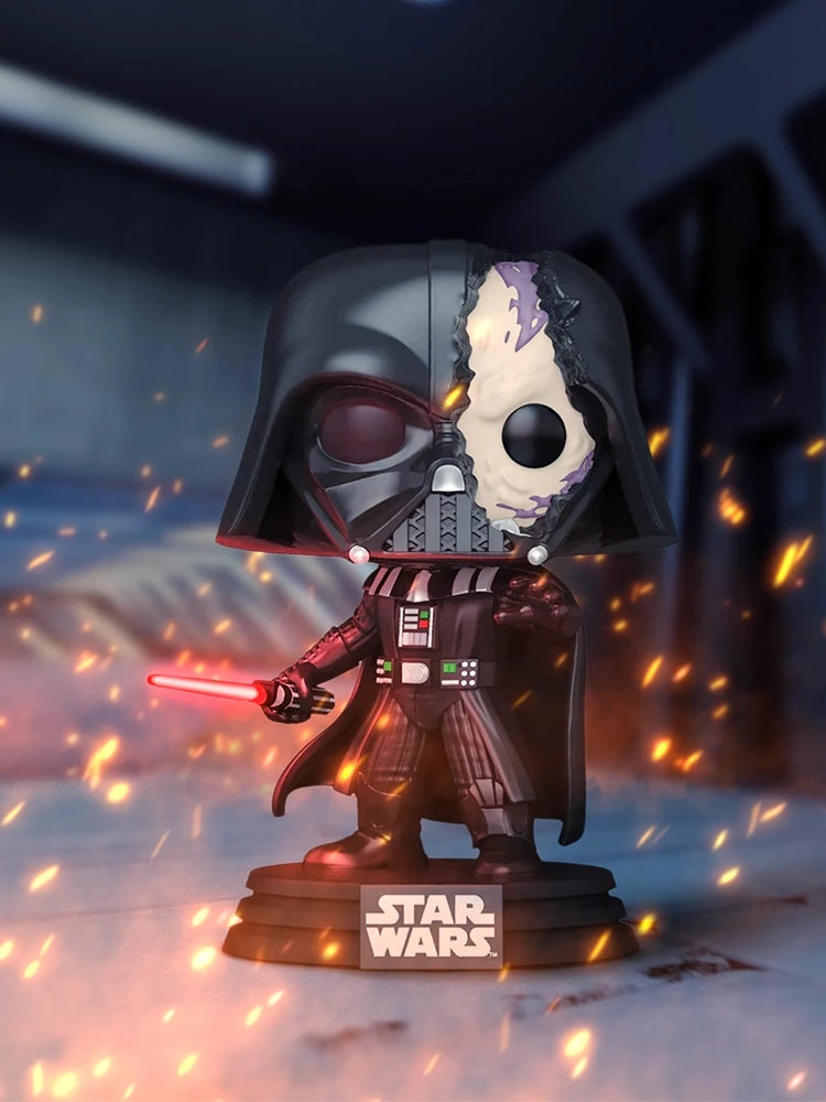 Genuine Edition FUNKO POP Star Wars: Obi-Wan Kenobi &Darth Vader Action Desktop Decoration Ornament Model Toys Collectible Model