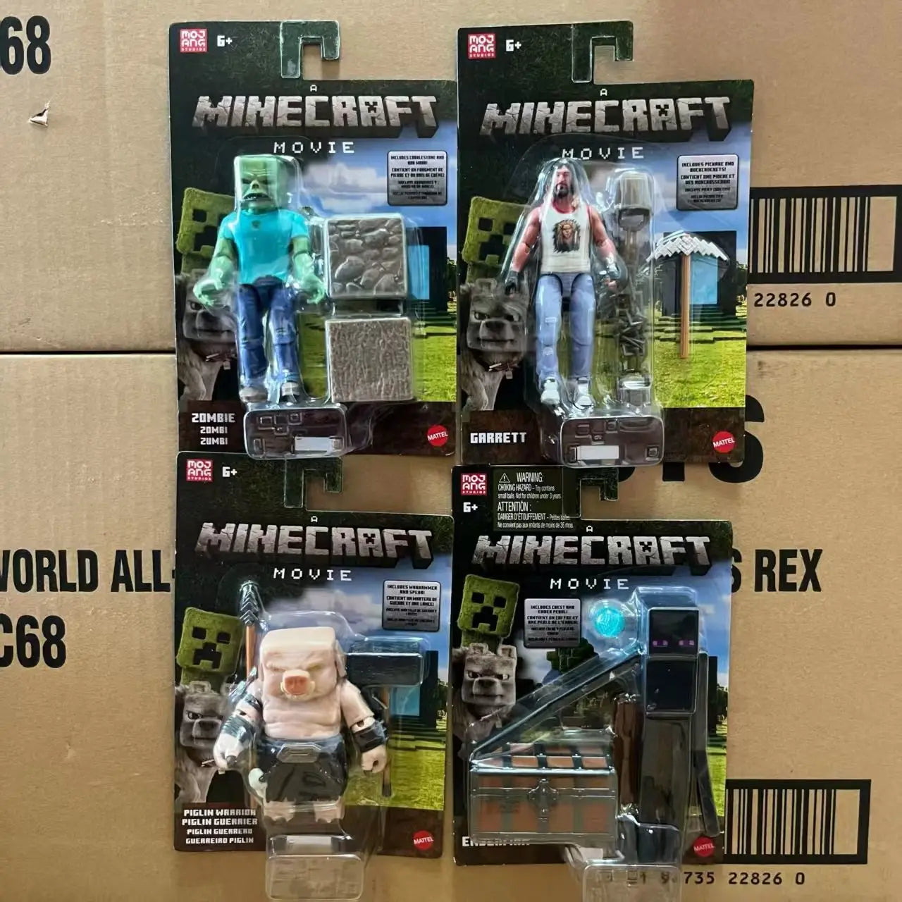 Original Minecraft Game Character Collection Movie Series Same Style Action Figure Model Interactive Toy Boy Birthday Gift