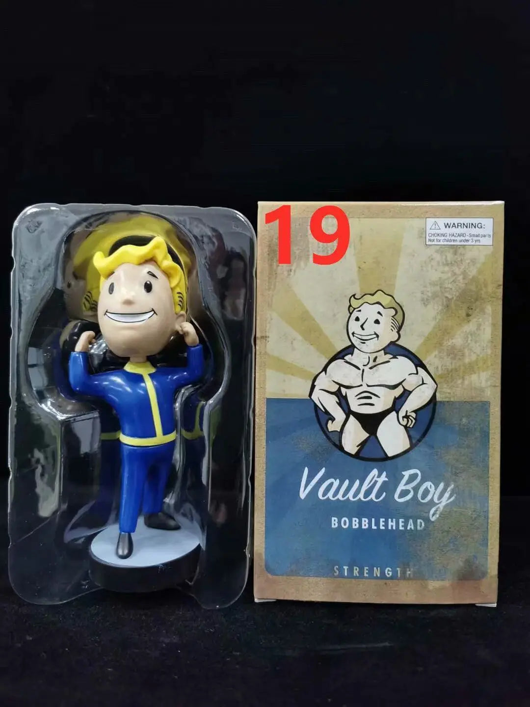 Fallout 4 Vault Boy Generation 7 Dolls Game Action Figure Shaking Cartoon Statue Collectible Toy Ornament Model Kids Toys Gift