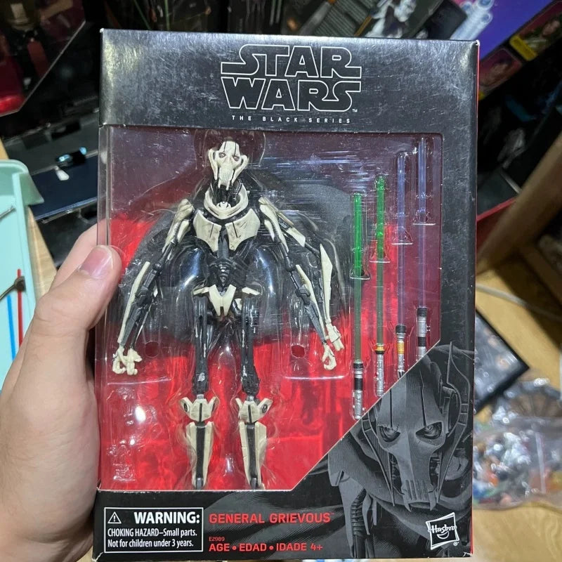 Original The Black Series Star Wars Battlefront Ii General Grievous Battle Damaged 16cm Original Action Figure Model Gift