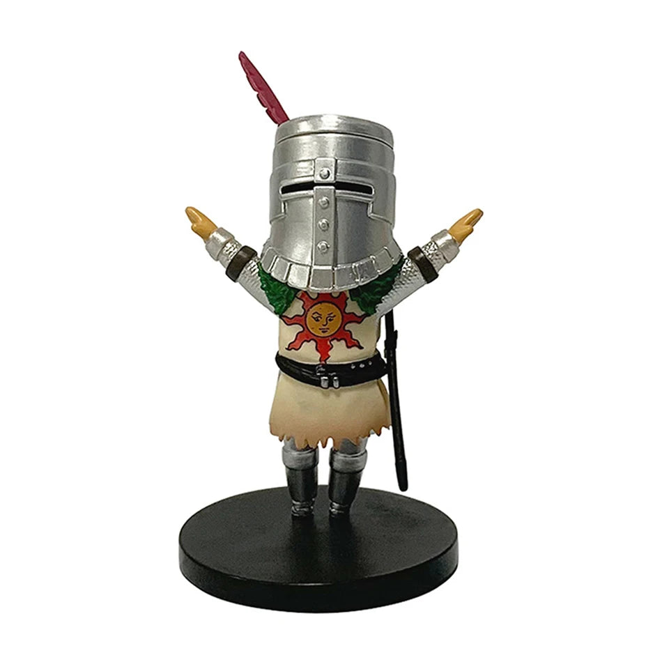 In stock Anime action figure Dark Souls version Q, Solaire Artorias Ornstein Fire Keeper, Anime doll, toy model for child gifts