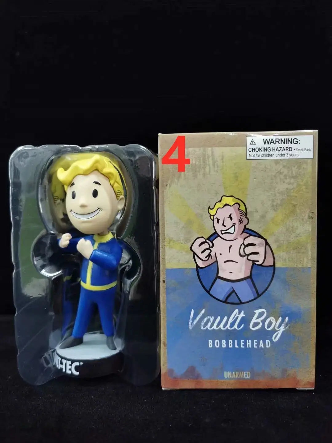 Fallout 4 Vault Boy Generation 7 Dolls Game Action Figure Shaking Cartoon Statue Collectible Toy Ornament Model Kids Toys Gift