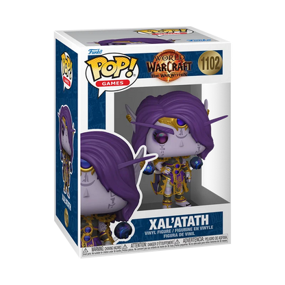 World of Warcraft Anduin Jaina Proudmoore Illidan Xal'atath Figure FUNKO POP Collectible Limited Edition Figurine Toy Gift