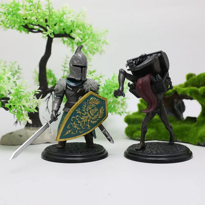 Dark Souls Game - Inspired Knight And Enemy Figurine Model Statue , Must - Have For Fans