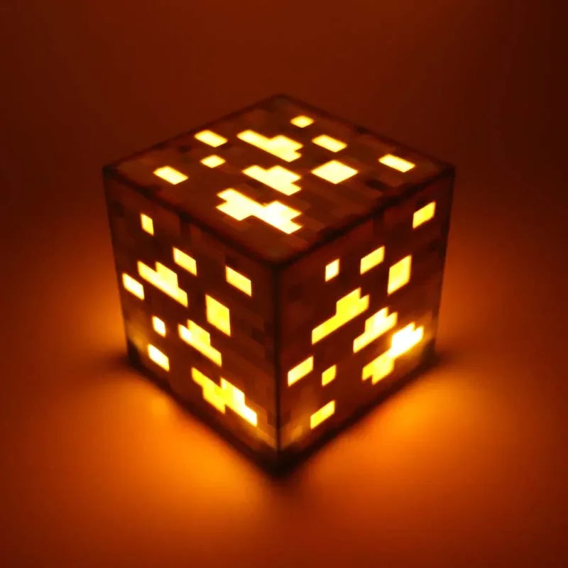 Steve Light Up Creeper LED Night Desktop Light Luminous Toys Game Design Toy Minecrafte Torch Hand Held&Wall Mount Home Kid Gift