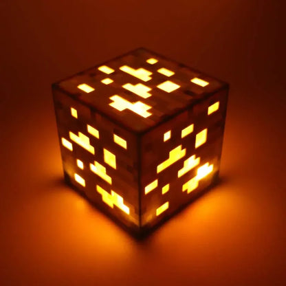 Steve Light Up Creeper LED Night Desktop Light Luminous Toys Game Design Toy Minecrafte Torch Hand Held&Wall Mount Home Kid Gift