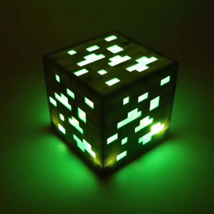 Steve Light Up Creeper LED Night Desktop Light Luminous Toys Game Design Toy Minecrafte Torch Hand Held&Wall Mount Home Kid Gift