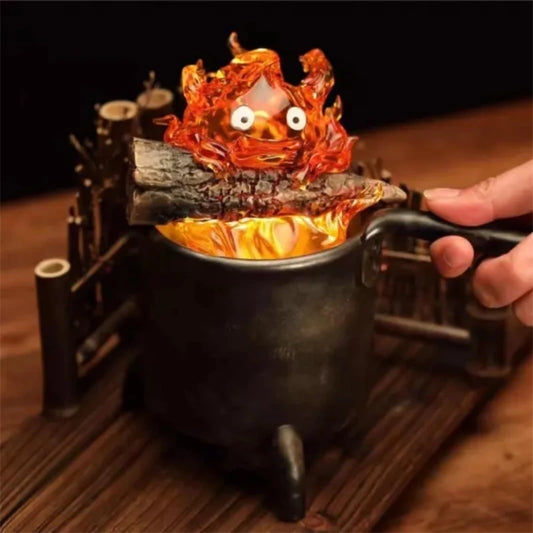 Flame Resin Figurine Dark Souls Bonfire Ornament Creative Desktop Decoration Anime Game Inspired Gift For Home Shelf Display