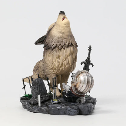 22cm Dark Souls The Great Grey Wolf Sif PVC Collection Model Statue Figure Toy