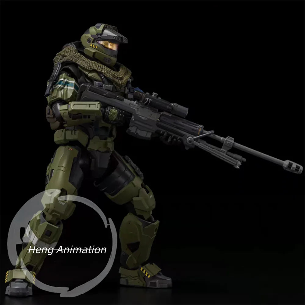 Thousand Value Practice High Quality Halo To Far Star Cycles A266 Sergeant Major Spartan 6 Aristocrat Squad Action Figure Gift