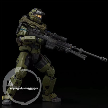 Thousand Value Practice High Quality Halo To Far Star Cycles A266 Sergeant Major Spartan 6 Aristocrat Squad Action Figure Gift