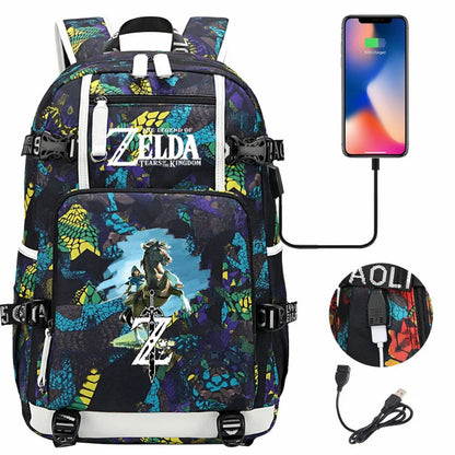 The Legend of Zeldaes Backpack Waterproof Teenagers SchoolBag Large Capacity Travel Bagpack Casual Bookbag Laptop Mochilas Gift