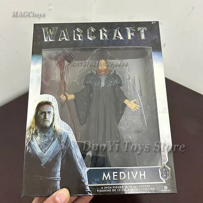 WOW Game World Of Warcraft Anime Figure Durotan Lothar Medivh Action Figures Model Collect Toy Joint Movable Decor Birthday Gift