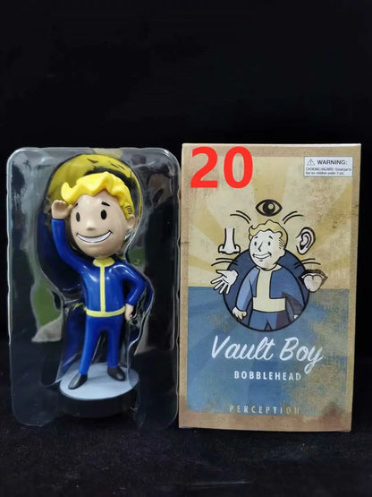 Fallout 4 Vault Boy Generation 7 Dolls Game Action Figure Shaking Cartoon Statue Collectible Toy Ornament Model Kids Toys Gift