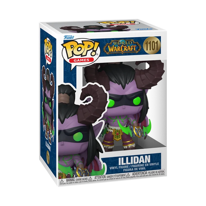 World of Warcraft Anduin Jaina Proudmoore Illidan Xal'atath Figure FUNKO POP Collectible Limited Edition Figurine Toy Gift