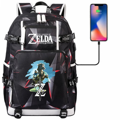 The Legend of Zeldaes Backpack Waterproof Teenagers SchoolBag Large Capacity Travel Bagpack Casual Bookbag Laptop Mochilas Gift