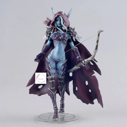 WOW Fall of The Lich King Arthas Sylvanas Windrunner Sylvan Archery Queen World Of Warcraft Dota Menethil Action Figure Toys
