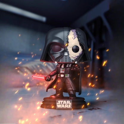 Genuine Edition FUNKO POP Star Wars: Obi-Wan Kenobi &Darth Vader Action Desktop Decoration Ornament Model Toys Collectible Model