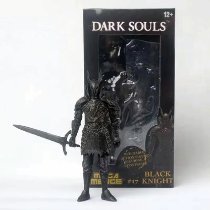 Game Dark Souls Figures Black Knight Artorias Action Figure PVC Movable Collection Solaire of Astora Model Toys for Child's Gift